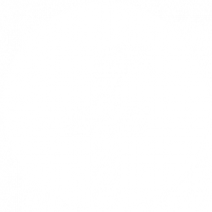 Facebook icon in a white circle