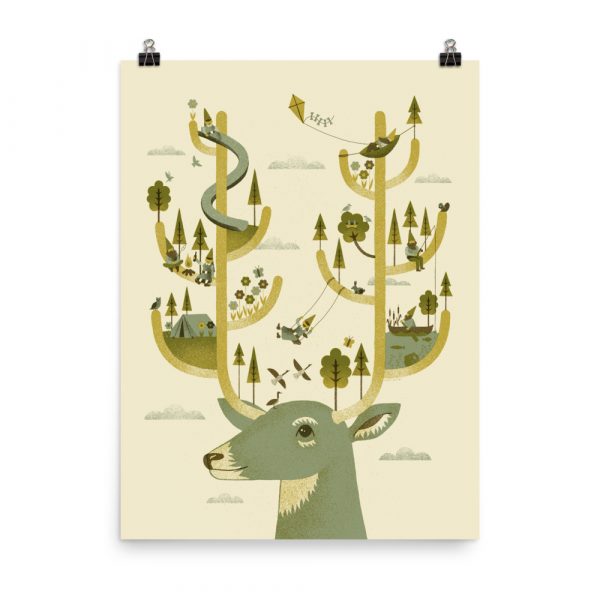 Antler Park - poster by Studio on Fire