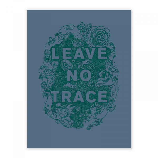 Leave No Trace – poster by Meher Khan