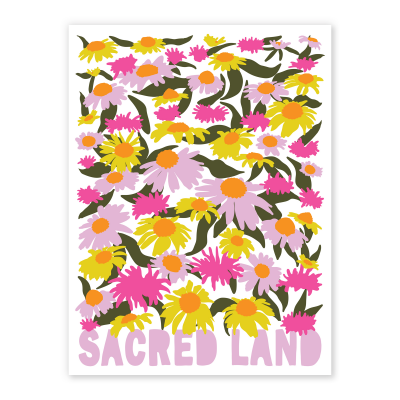 Sacred Land – poster by Genessis Lopez