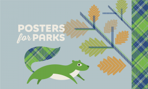 Posters for Parks 2022 home page banner for desktop