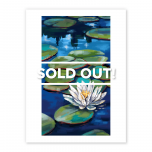 Reflections poster by Kada Goalen – SOLD OUT