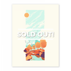 Heart of Loring poster by Jesse Lindhorst – SOLD OUT