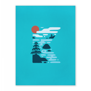 Minnesota State Park poster by Cody Petts