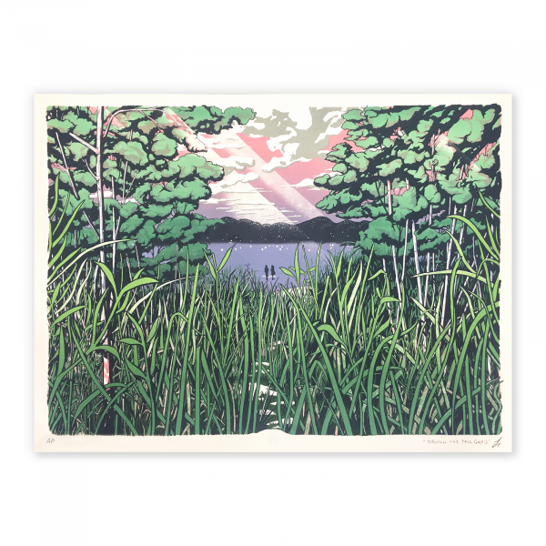 Through the Tall Grass poster by Lucas Richards
